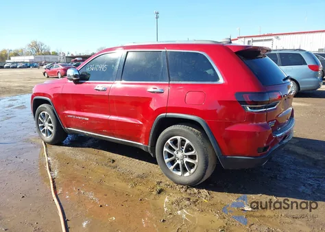 2014 Jeep Grand Cherokee Limited z USA, uszkodzony, nr VIN 1C4RJFBGXEC341784